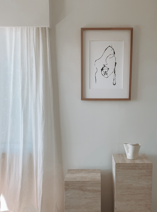 'Mana Wahine' Premium fine art print