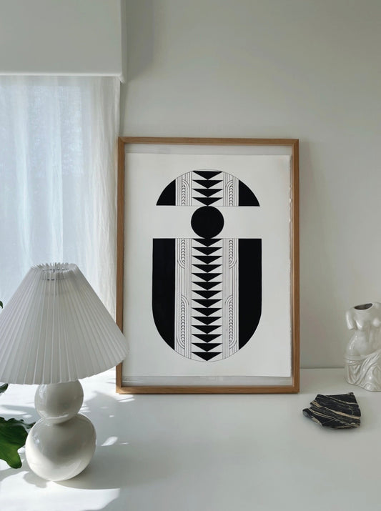 'Hawaiki Herekore' Premium fine art print.